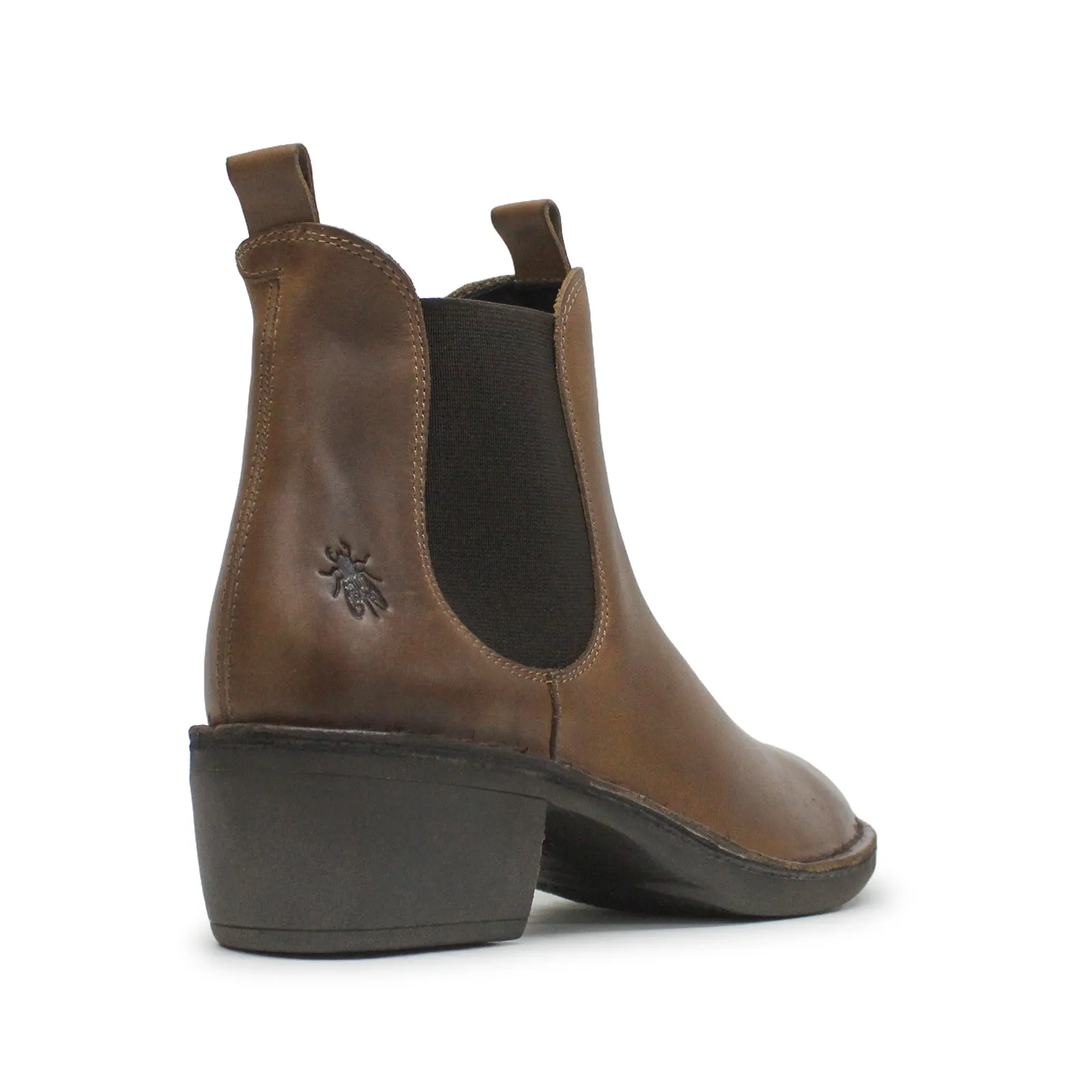 Fly London Meme030 Bottes Chelsea en Cuir pour Femmes
