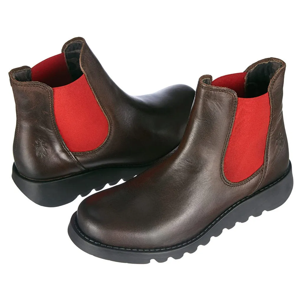 Bottes Chelsea pour femmes en cuir Fly London Salv