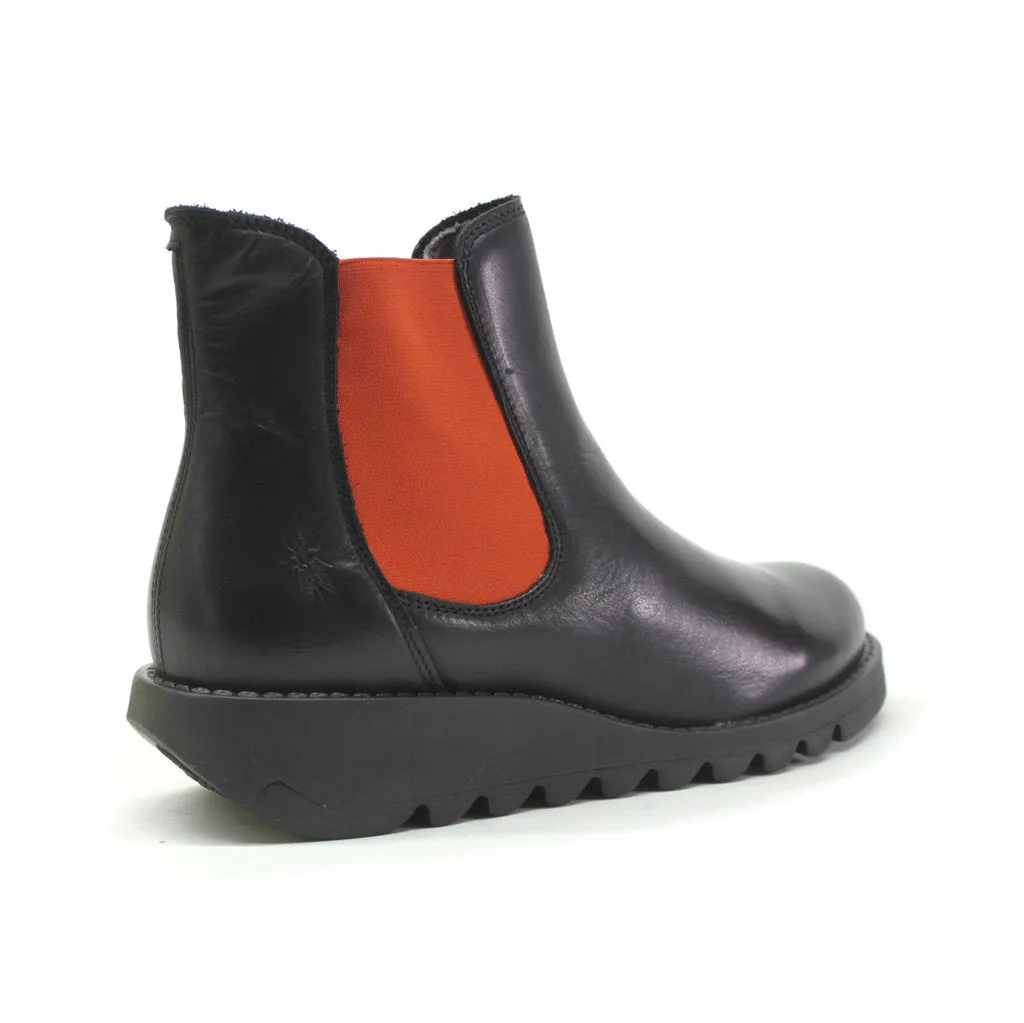 Bottes Chelsea pour femmes en cuir Fly London Salv
