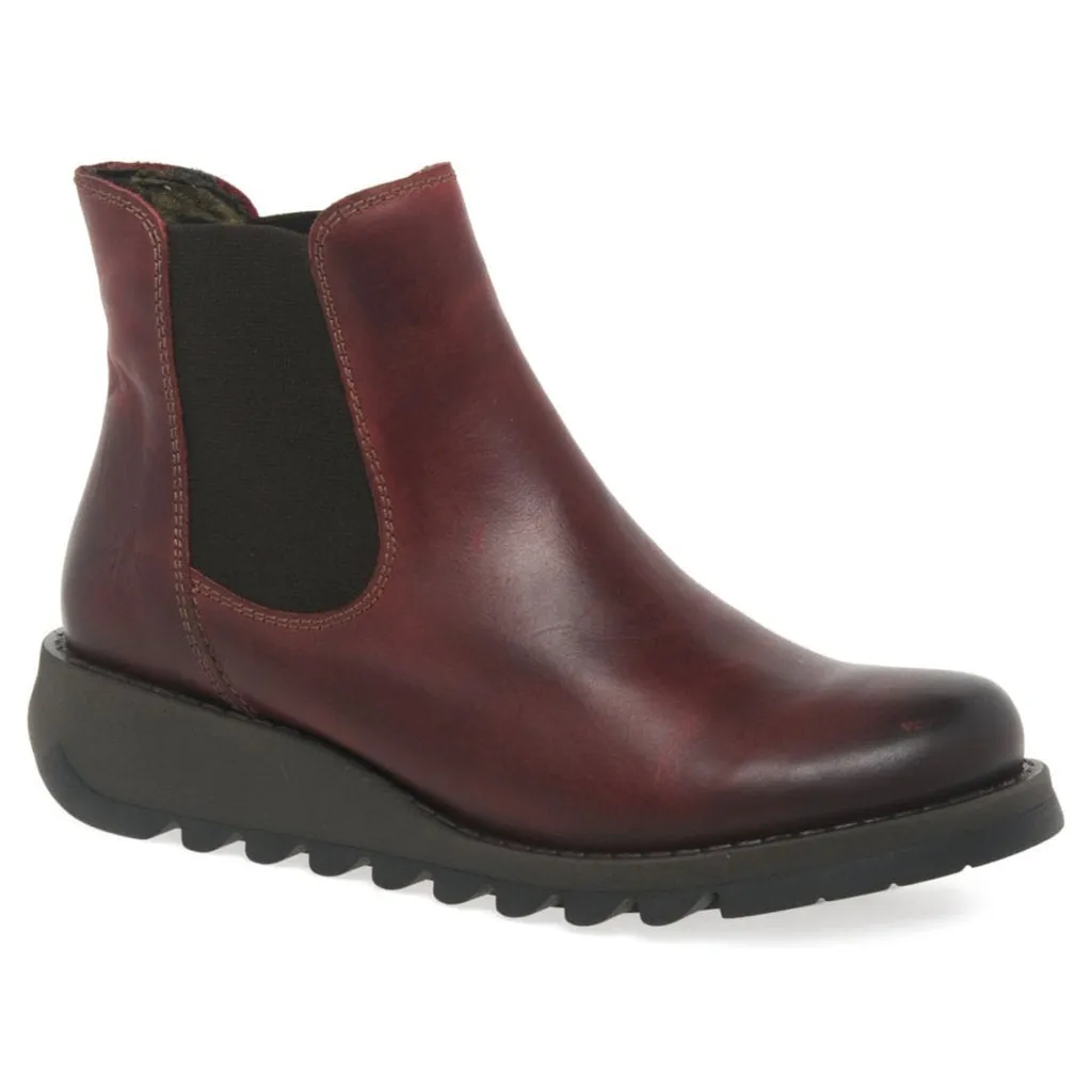 Bottes Chelsea pour femmes en cuir Fly London Salv