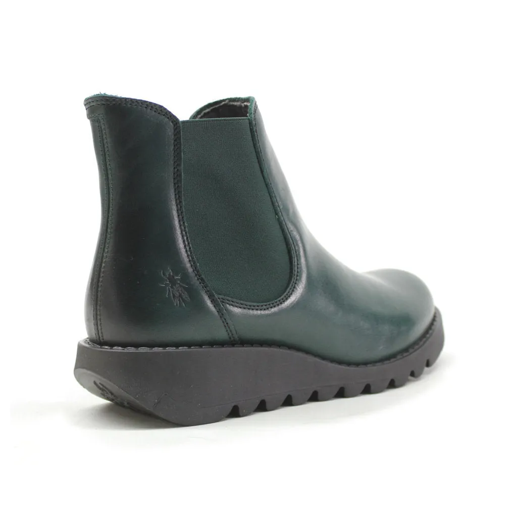 Bottes Chelsea pour femmes en cuir Fly London Salv