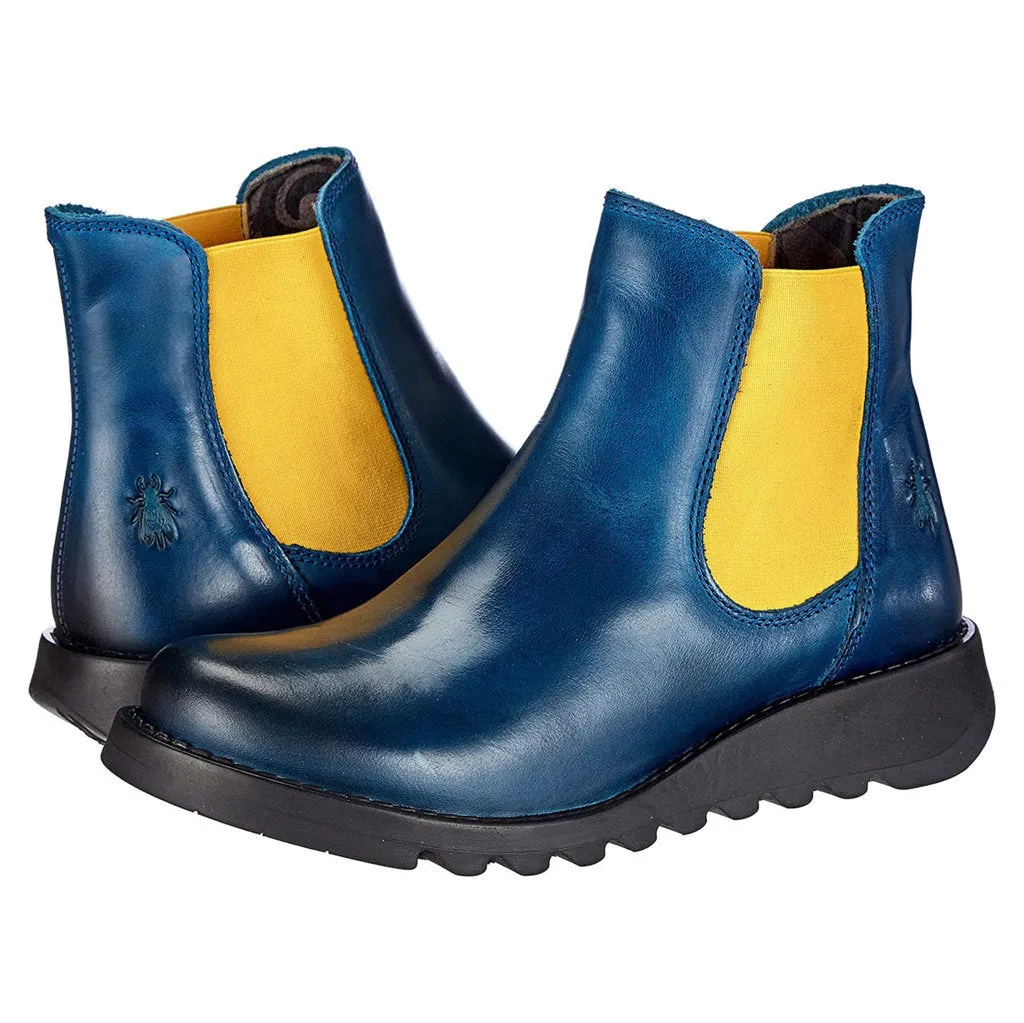 Bottes Chelsea pour femmes en cuir Fly London Salv