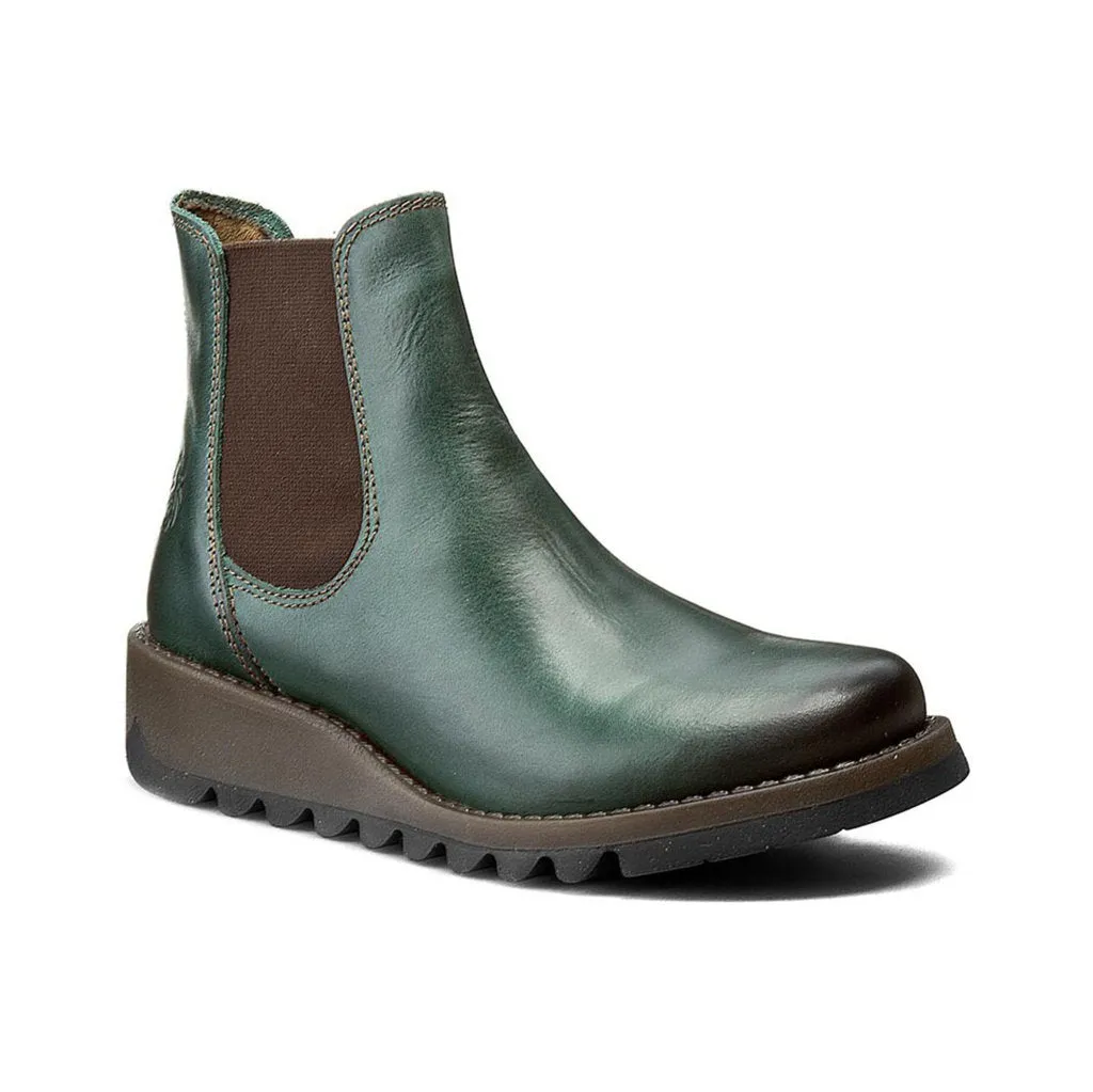 Bottes Chelsea pour femmes en cuir Fly London Salv