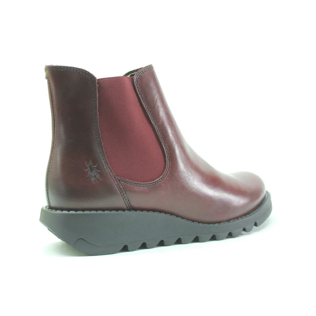 Bottes Chelsea pour femmes en cuir Fly London Salv