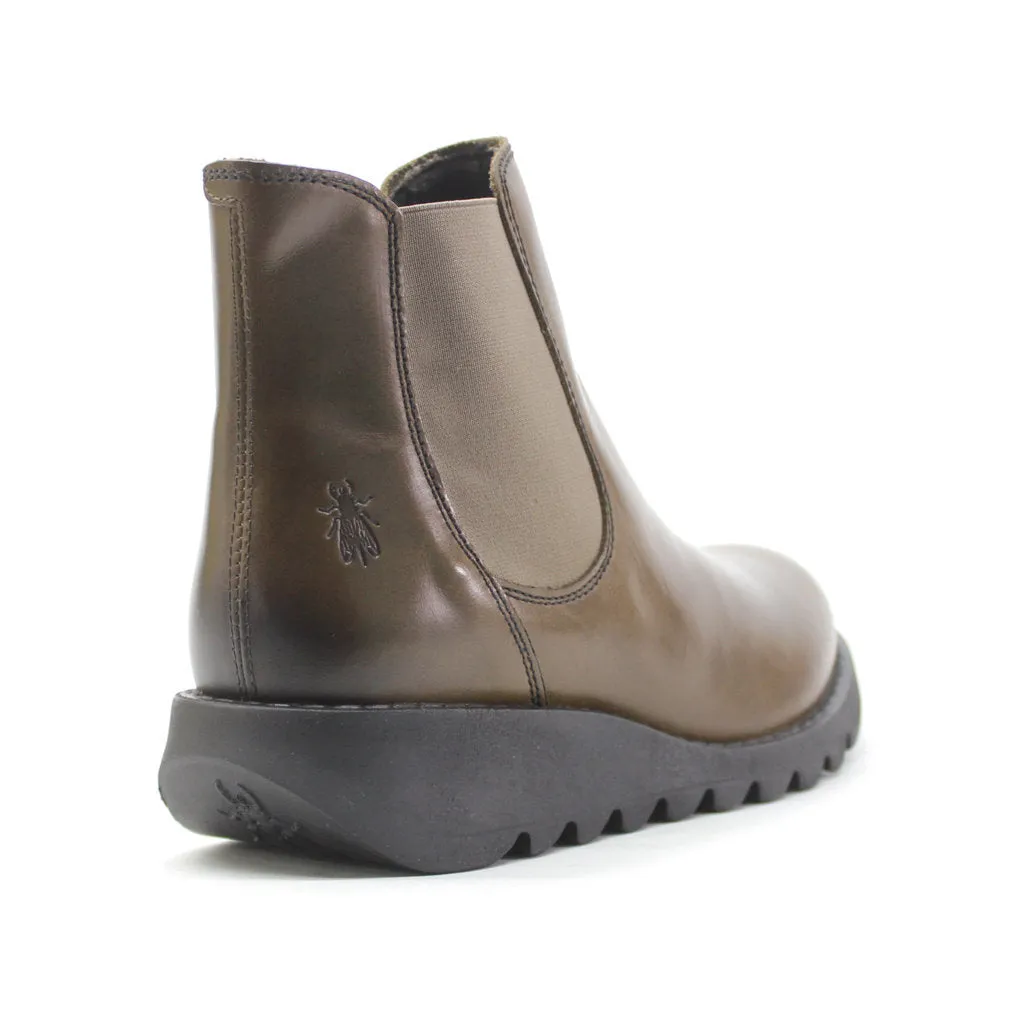 Bottes Chelsea pour femmes en cuir Fly London Salv