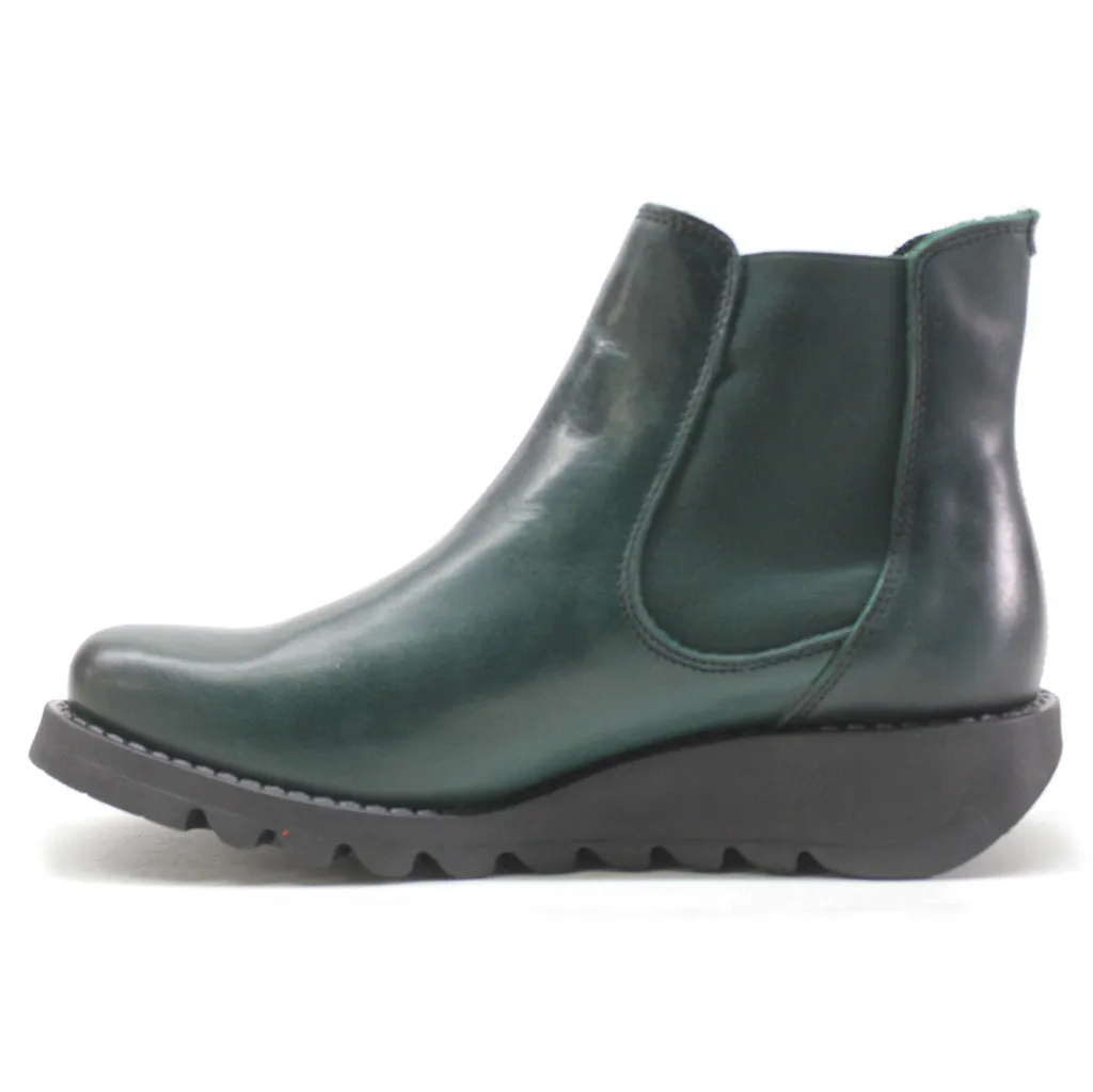 Bottes Chelsea pour femmes en cuir Fly London Salv