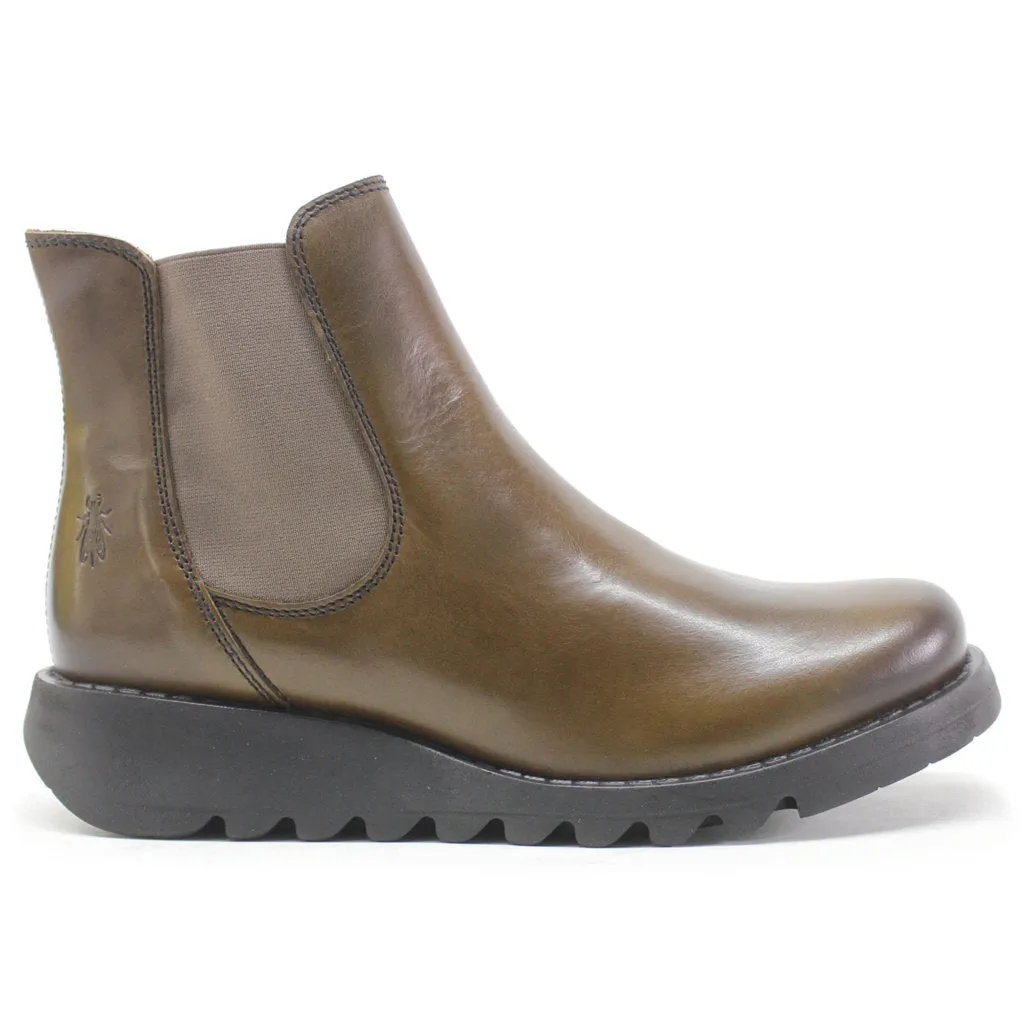 Bottes Chelsea pour femmes en cuir Fly London Salv
