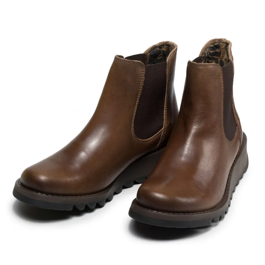 Bottes Chelsea pour femmes en cuir Fly London Salv