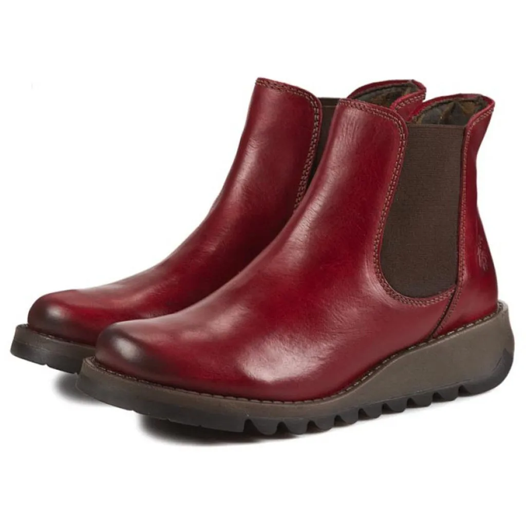 Bottes Chelsea pour femmes en cuir Fly London Salv