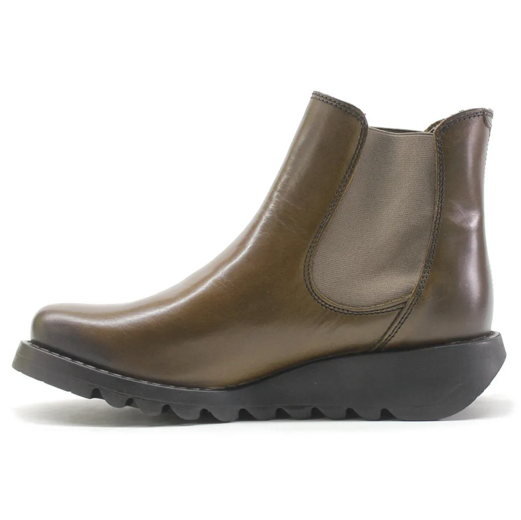 Bottes Chelsea pour femmes en cuir Fly London Salv