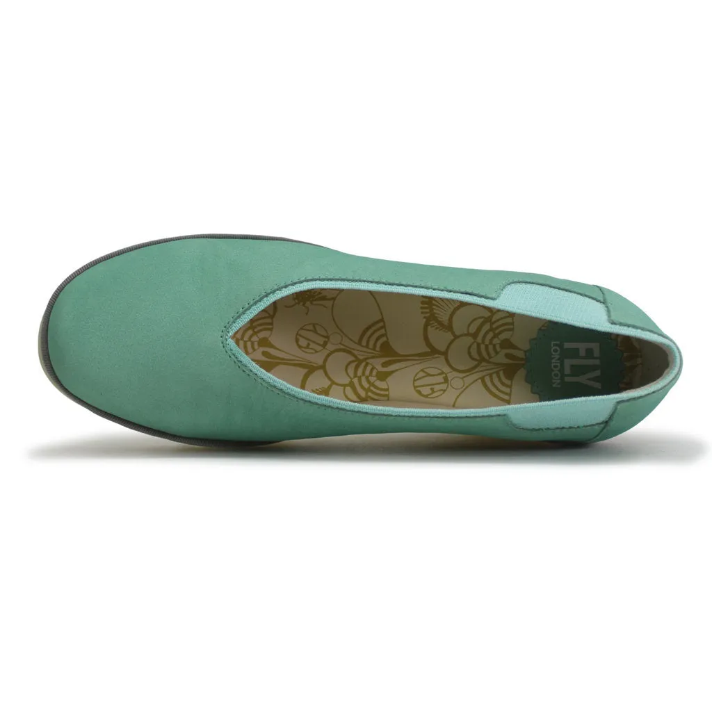 Fly London Yoza438Fly Chaussures Femme à Semelle Compensée en Cuir