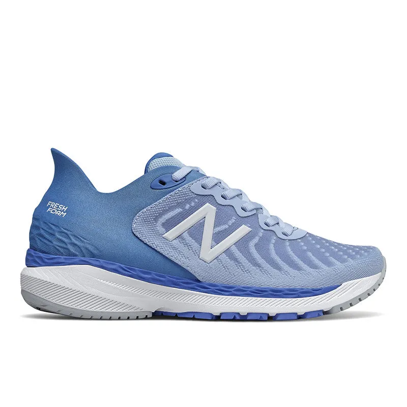 Fresh Foam 860v11 - Givré avec Bleu Cobalt Dégradé - Femmes