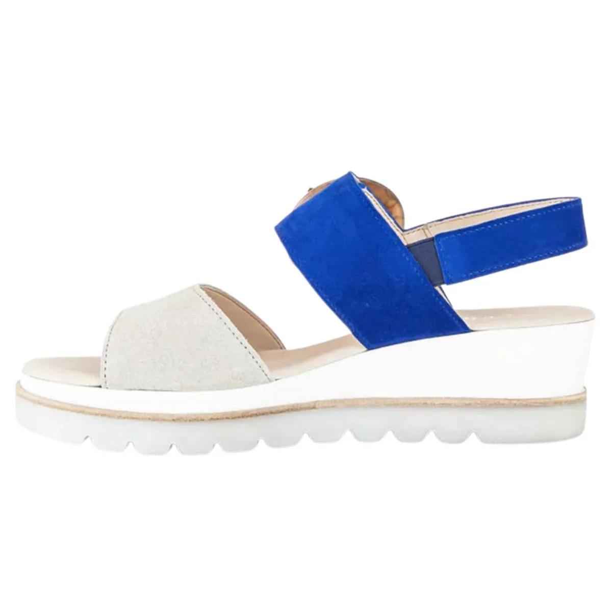 Sandale Gabor Femme 44.645-12 Royal/Daim Beige
