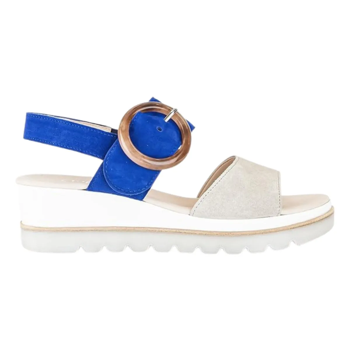 Sandale Gabor Femme 44.645-12 Royal/Daim Beige