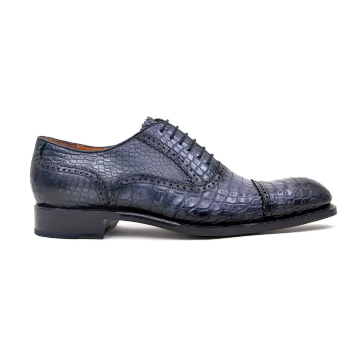 Chaussures à Lacets Gaelic Alligator - Gris
