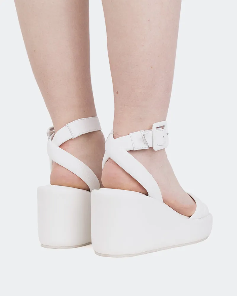 Geralda Cuir Blanc