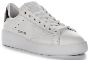 Golden Goose Pure Star New In White Black For Women Shoes Golden Goose