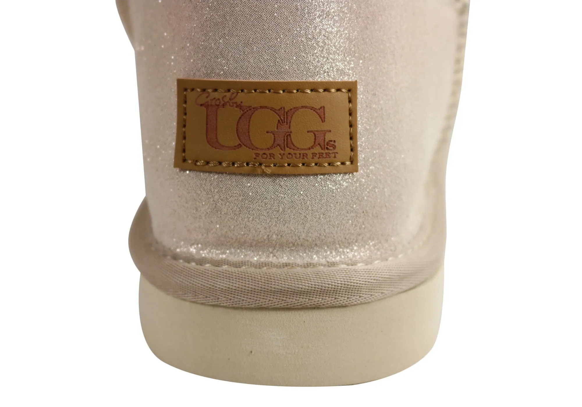 Bottes chaudes et confortables pour femmes Grosby Button Ugg avec doublure en peau de mouton - Chaussures Grosby