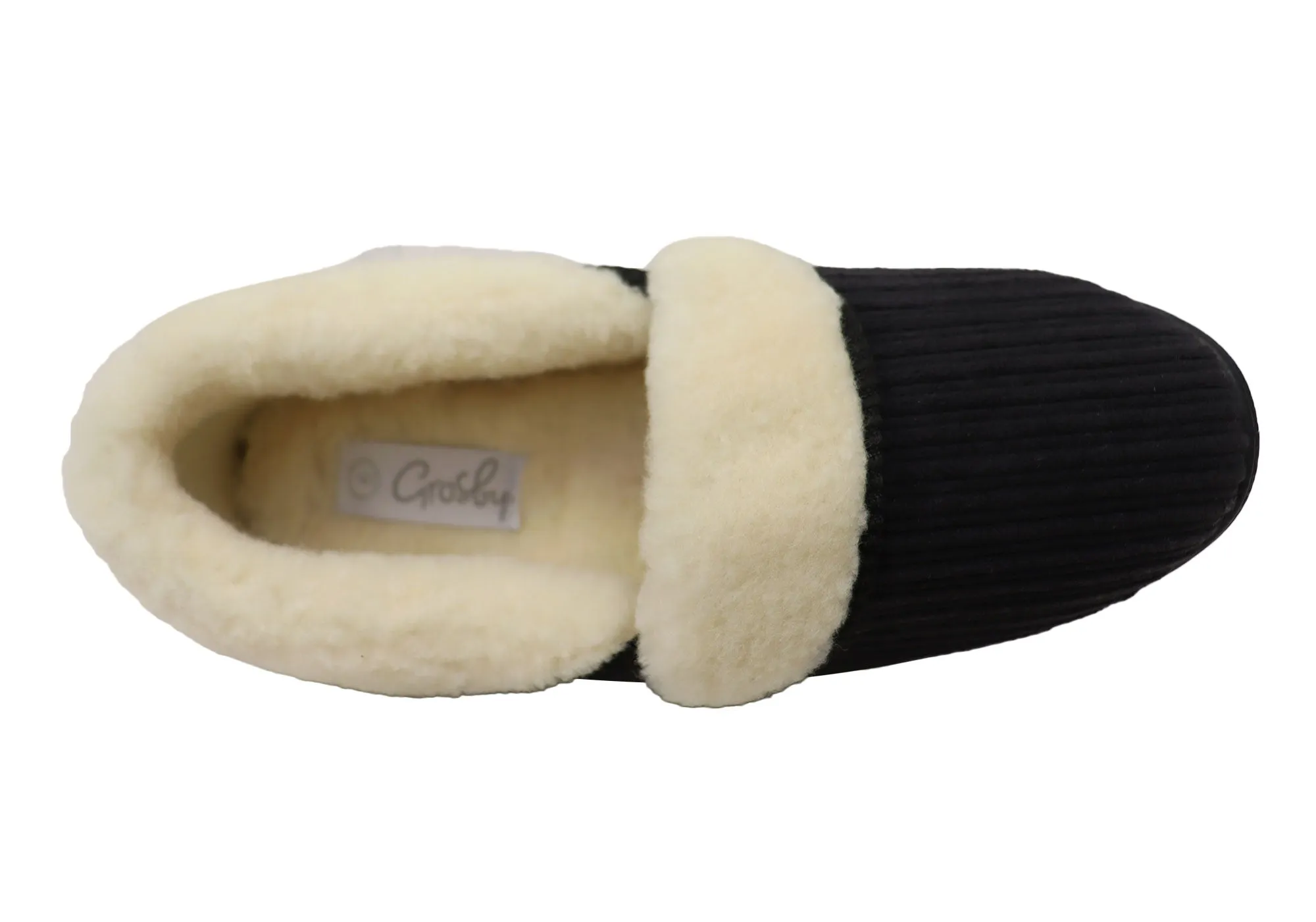 Grosby Catherine Pantoufles Confortables pour Femmes d'Intérieur Chaussons Grosby