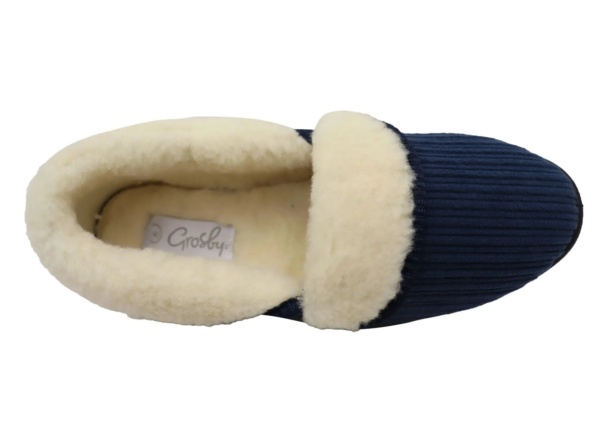 Grosby Catherine Pantoufles Confortables pour Femmes d'Intérieur Chaussons Grosby