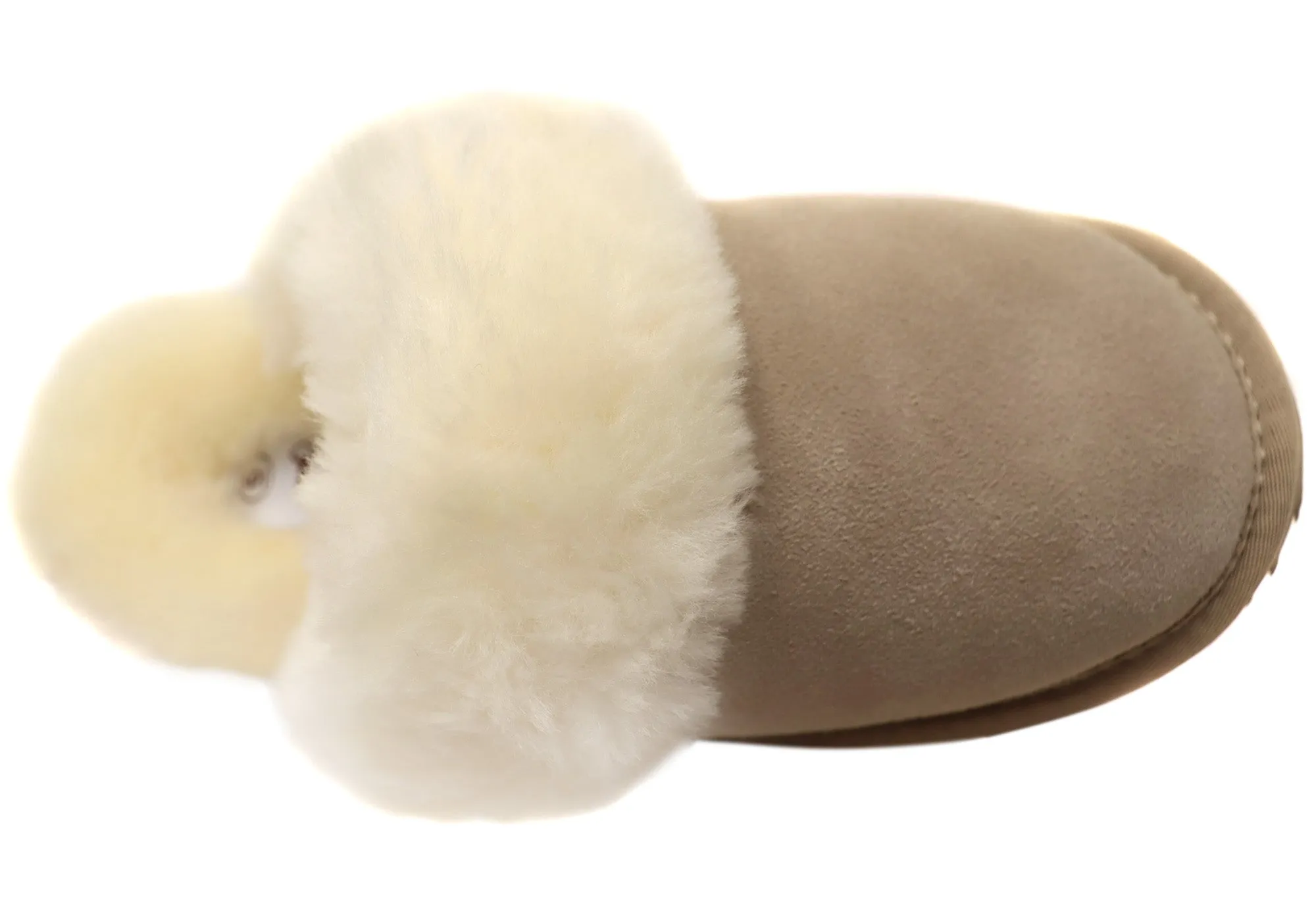 Grosby Denni Ugg Pantoufles Femme Confortables à Dos Ouvert Chaussures Grosby