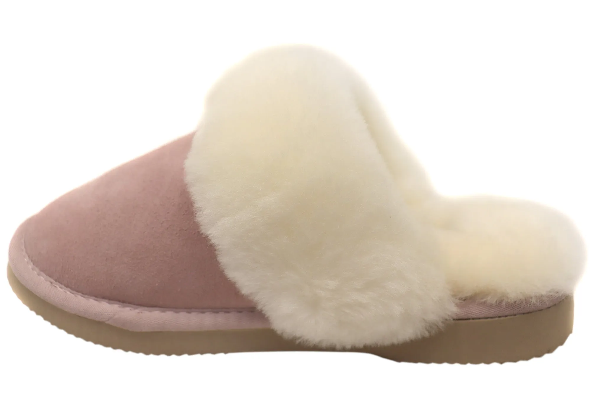 Grosby Denni Ugg Pantoufles Femme Confortables à Dos Ouvert Chaussures Grosby