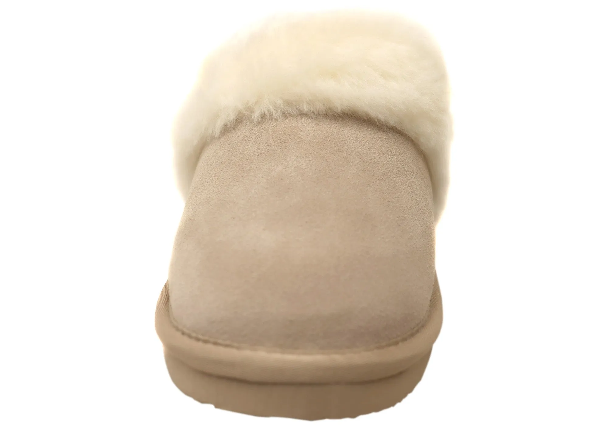 Grosby Denni Ugg Pantoufles Femme Confortables à Dos Ouvert Chaussures Grosby