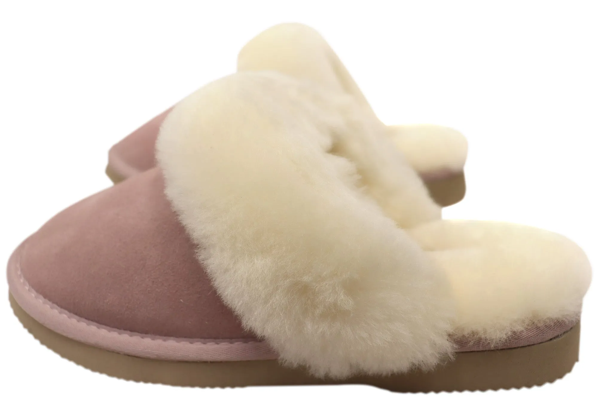 Grosby Denni Ugg Pantoufles Femme Confortables à Dos Ouvert Chaussures Grosby