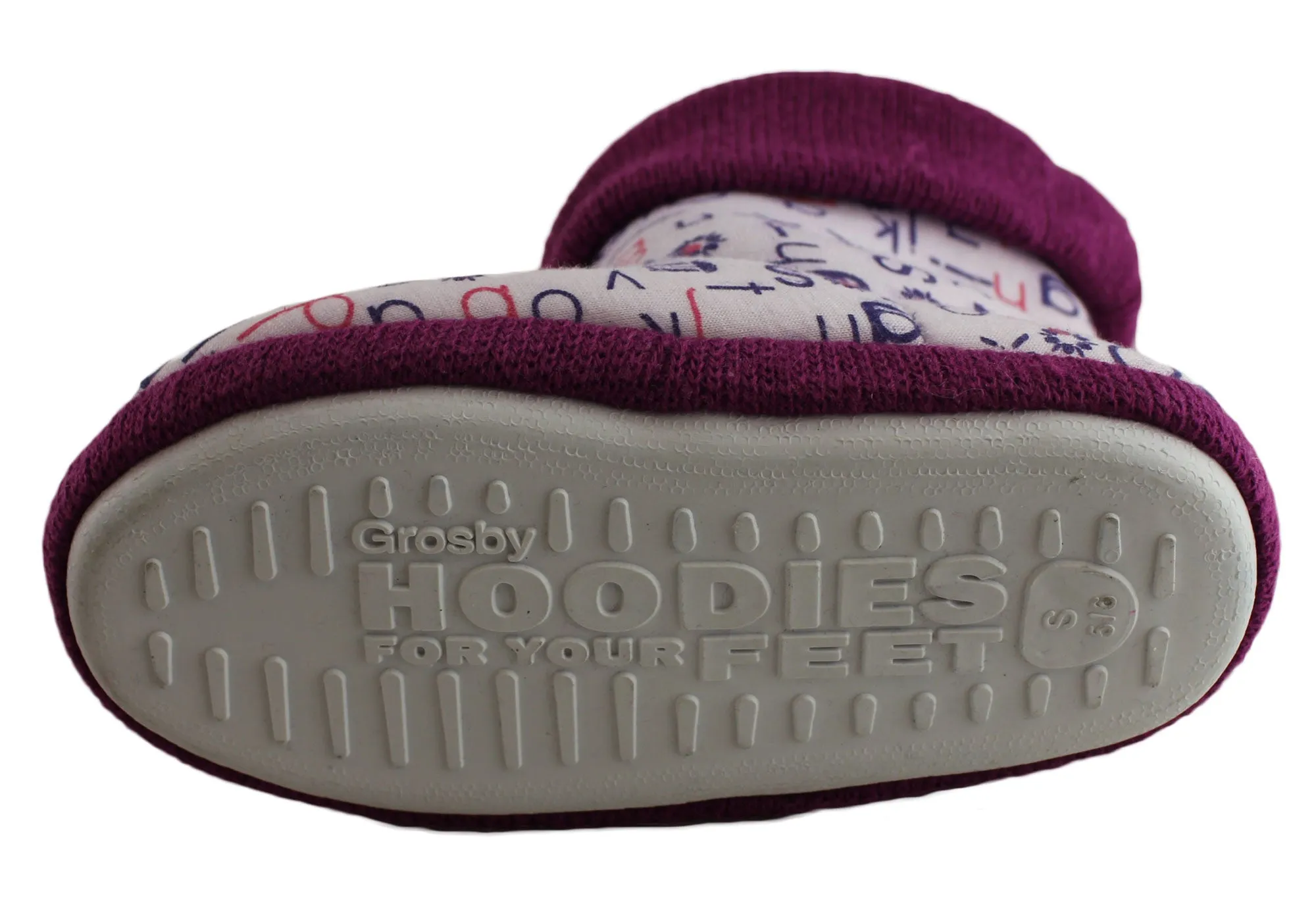 Grosby Hoodie Alpha Fille Chaussons Bébé Grosby Chaussures