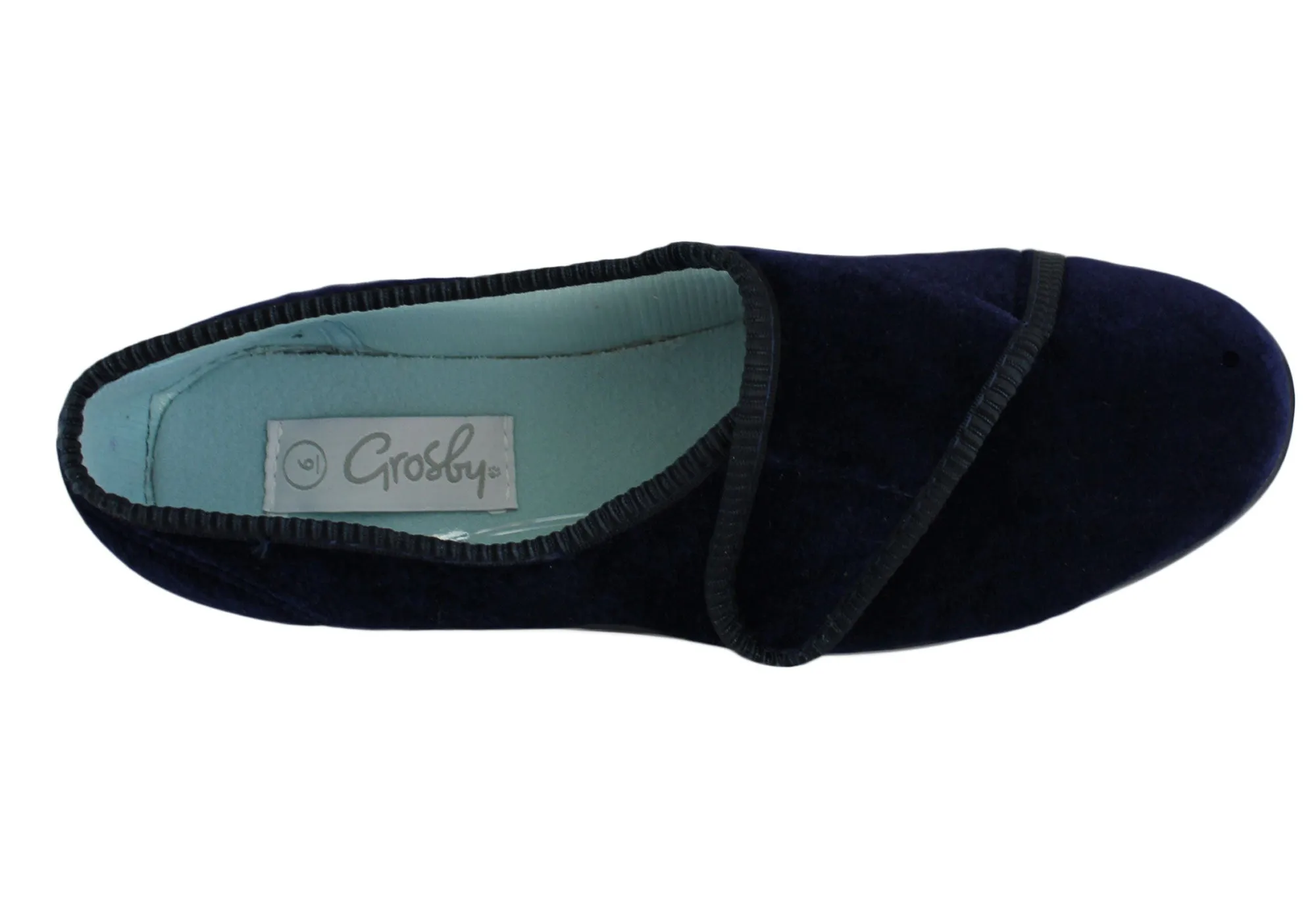 Grosby Lilian Chaussons d'intérieur confortables pour femmes avec bride réglable Grosby Shoes