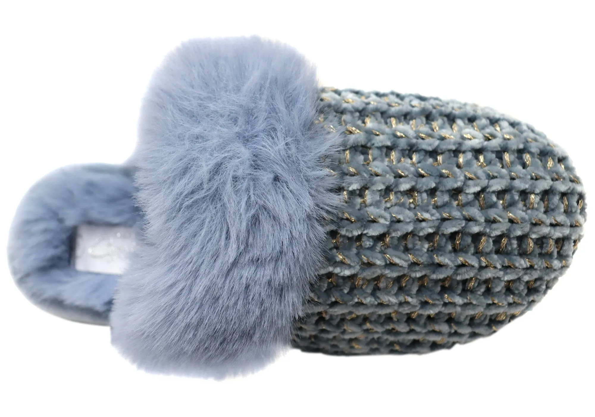 Grosby Marnie Chaussons Femme Confortables à Dos Ouvert Grosby Shoes
