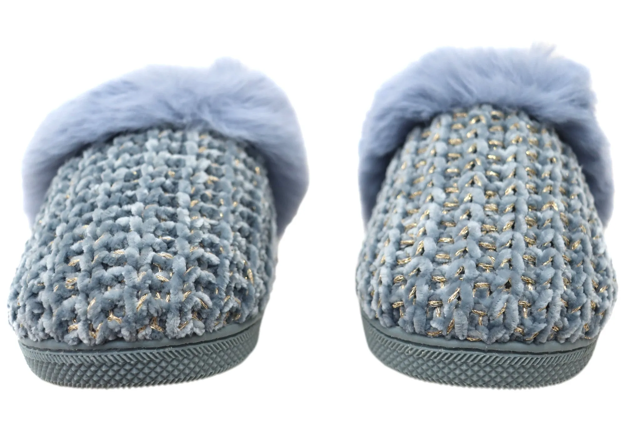 Grosby Marnie Chaussons Femme Confortables à Dos Ouvert Grosby Shoes