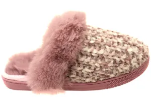 Grosby Marnie Womens Comfortable Open Back Slippers Grosby Shoes