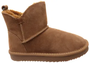 Grosby Nahil Womens Warm Comfortable Indoor Leather Boot Slippers Grosby Shoes