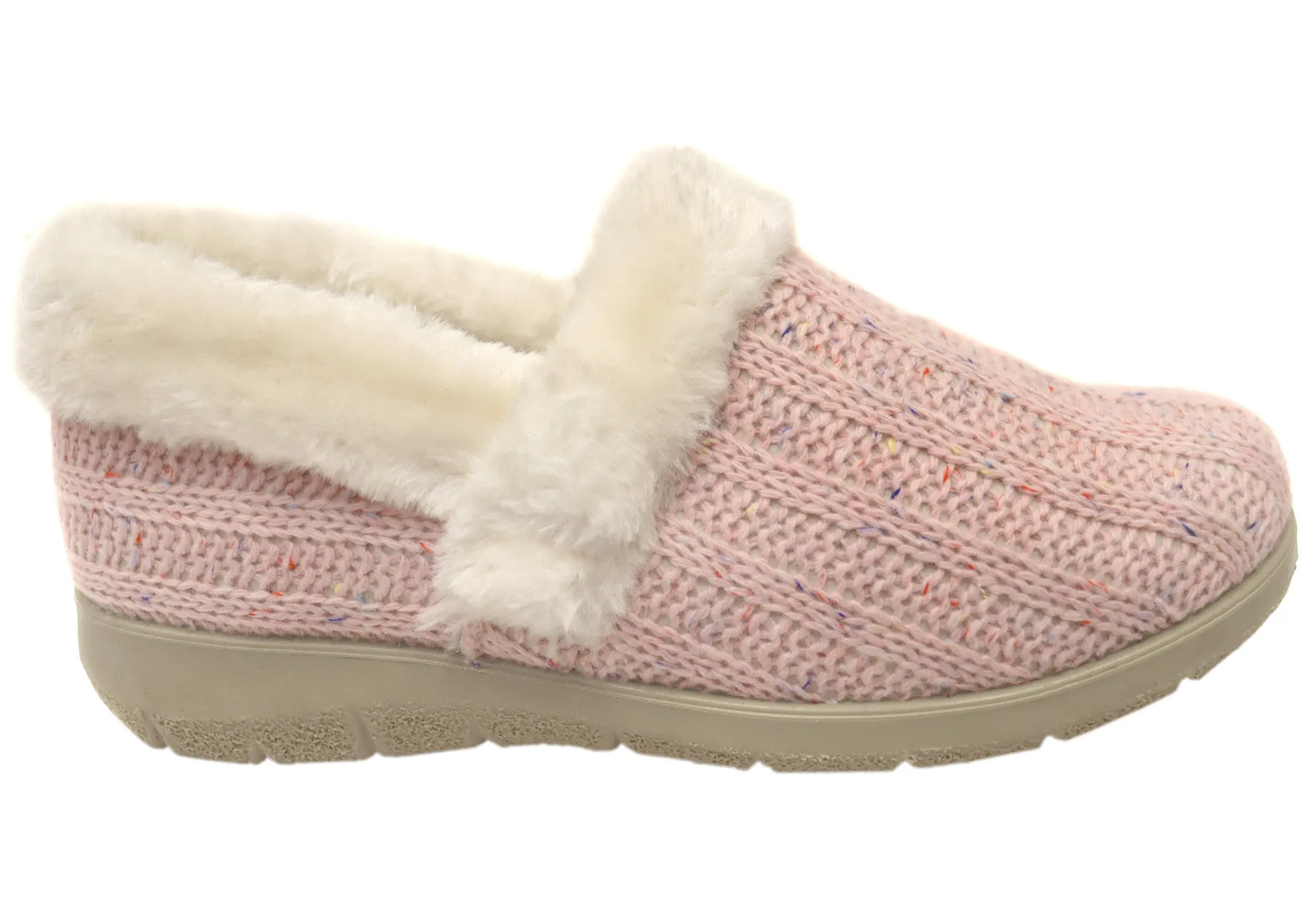 Grosby Stellar Pantoufles Confortables pour Femmes d'Intérieur Grosby Shoes