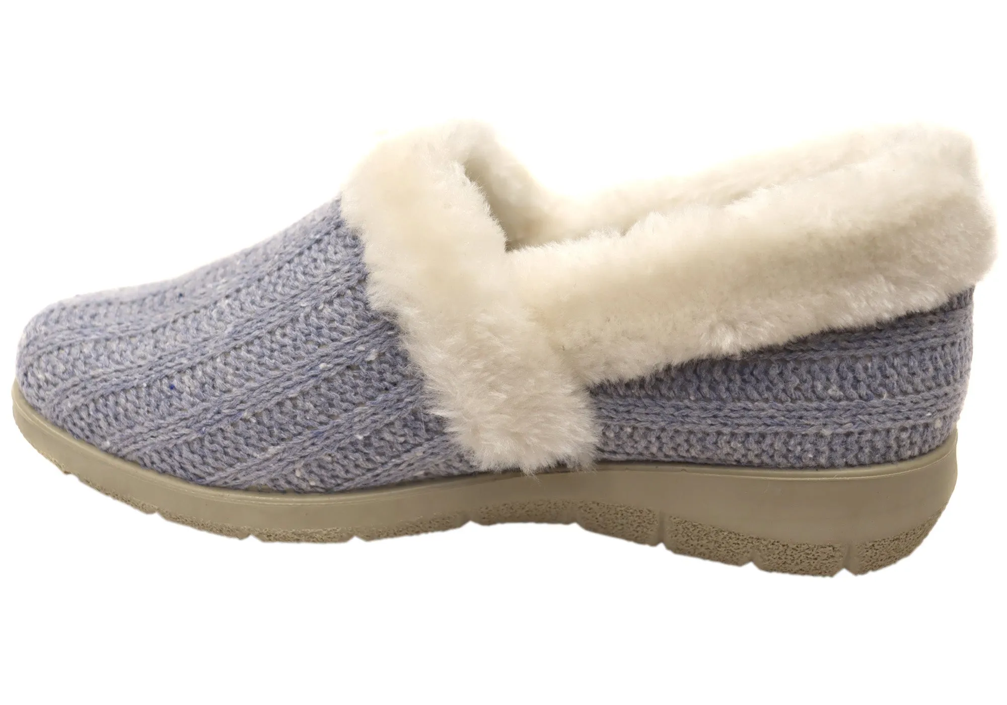 Grosby Stellar Pantoufles Confortables pour Femmes d'Intérieur Grosby Shoes