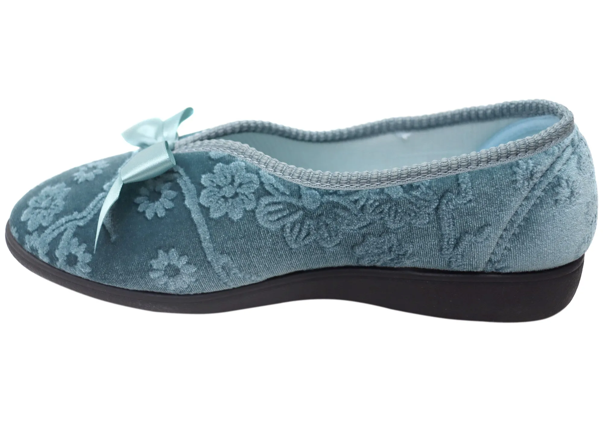 Grosby Vogue Chaussons d'intérieur confortables pour femmes Grosby Shoes