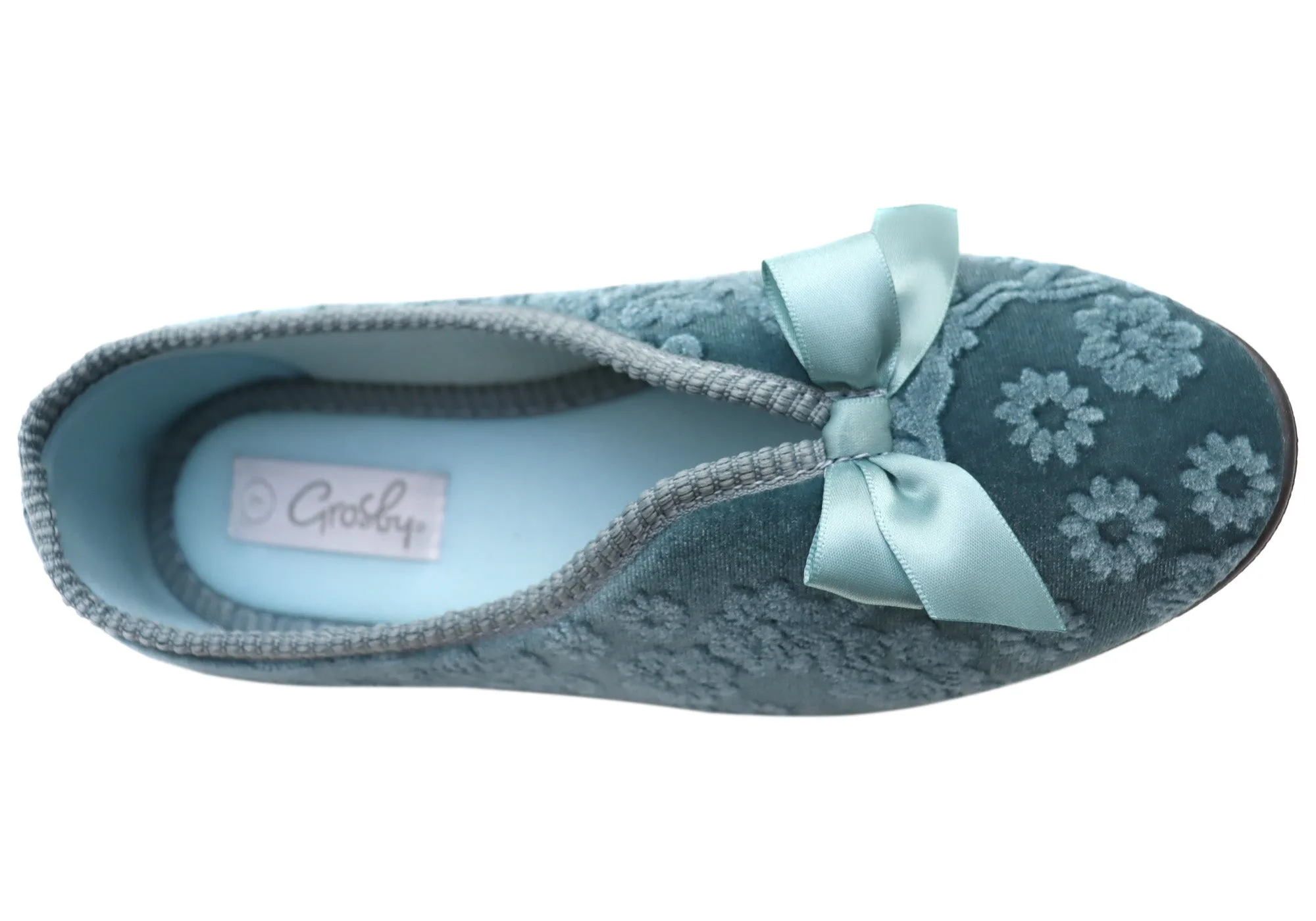 Grosby Vogue Chaussons d'intérieur confortables pour femmes Grosby Shoes