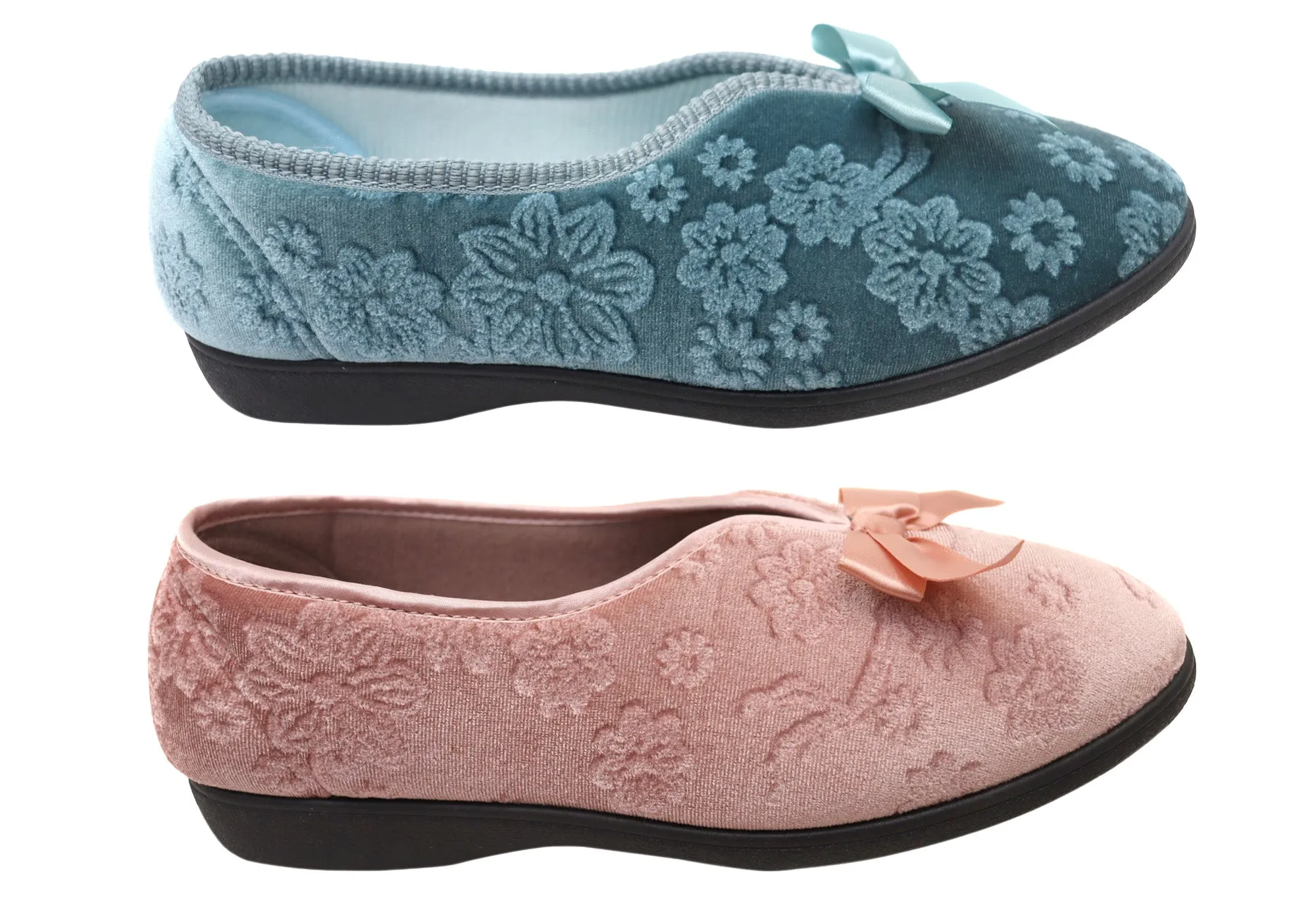 Grosby Vogue Chaussons d'intérieur confortables pour femmes Grosby Shoes