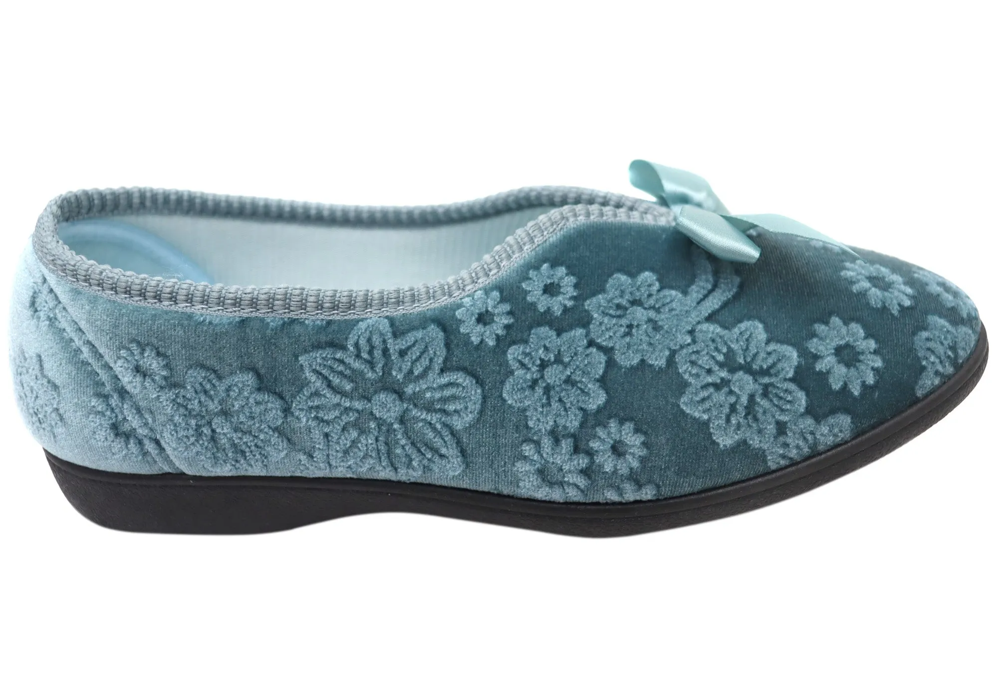 Grosby Vogue Chaussons d'intérieur confortables pour femmes Grosby Shoes