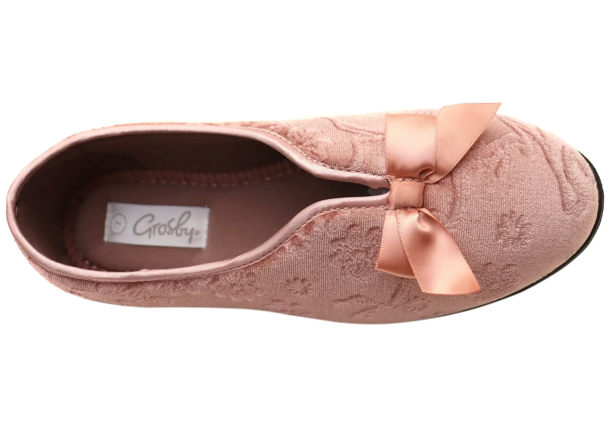 Grosby Vogue Chaussons d'intérieur confortables pour femmes Grosby Shoes