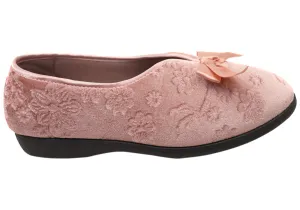 Grosby Vogue Womens Comfortable Indoor Slippers Grosby Shoes