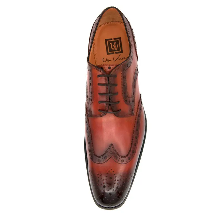 Chaussures Richelieu H et H à lacets - Camel
