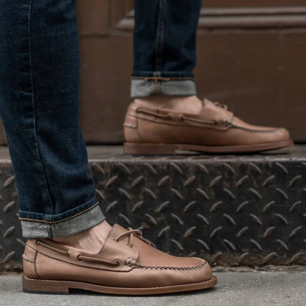Loafer cousu main | Biscuit