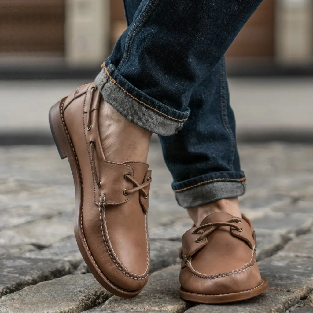 Loafer cousu main | Biscuit
