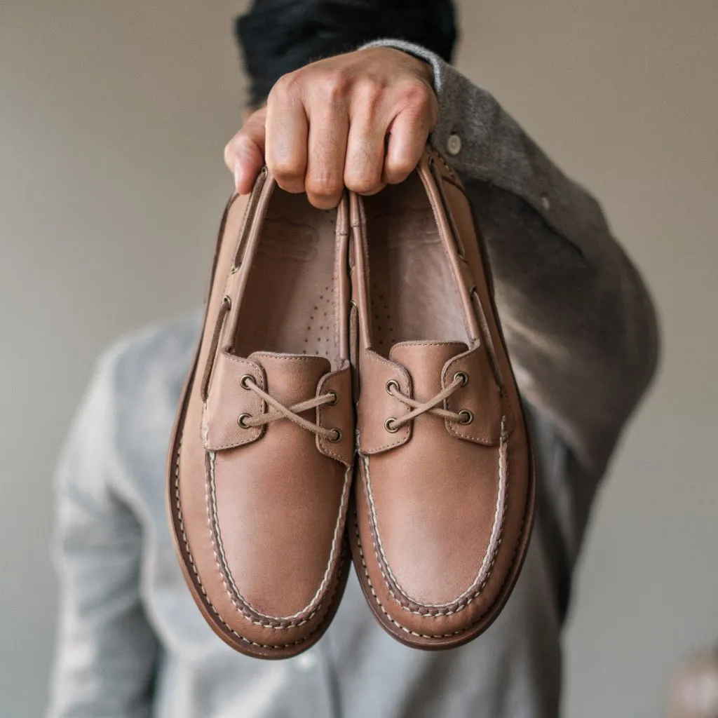 Loafer cousu main | Biscuit