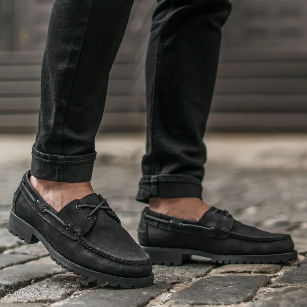 Loafer cousu main | Noir mat