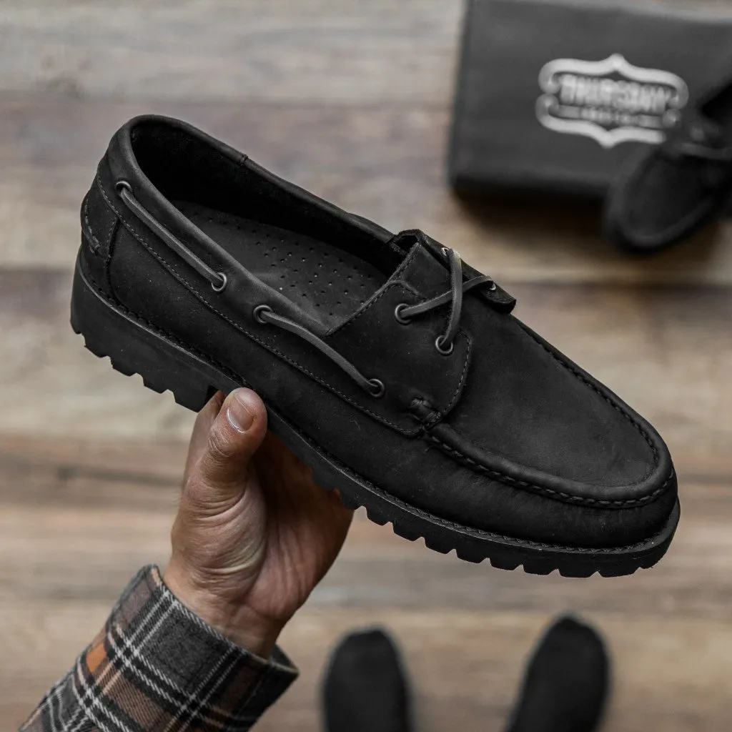Loafer cousu main | Noir mat