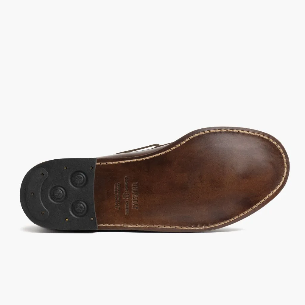 Loafer cousu main | Marron