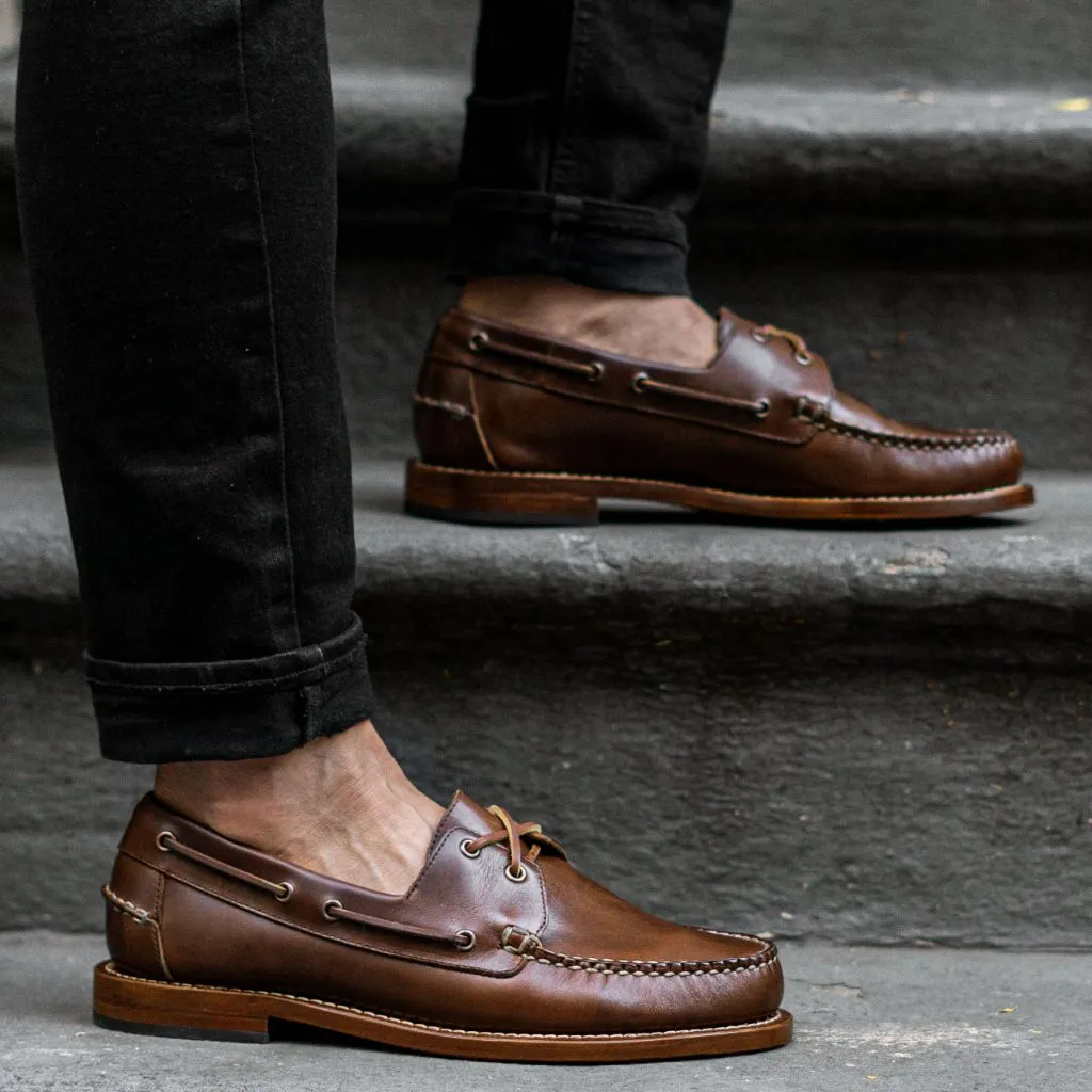 Loafer cousu main | Marron